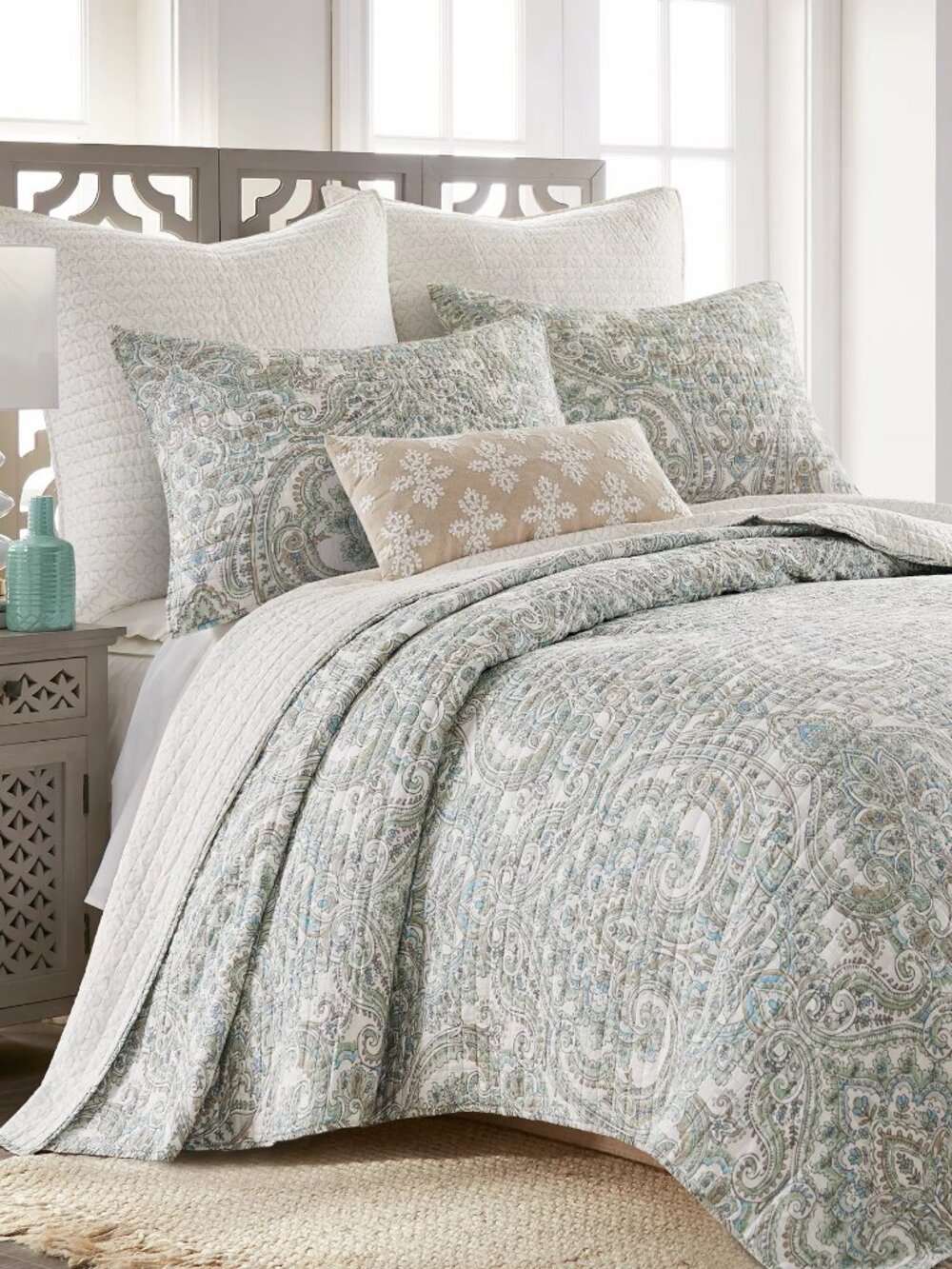 Levtex Home Assisi Reversible 3-Pc. Quilt Set, King/California King